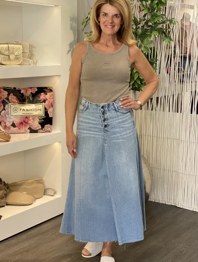 Sisterspoint Osla Rok light denim blue
