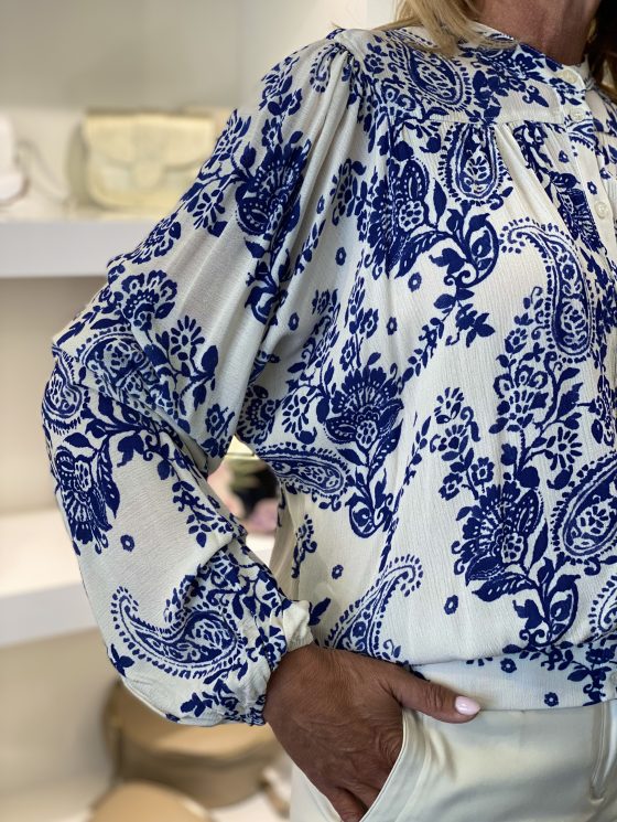 Maicazz Nannes Blouse jeans flower - Afbeelding 3