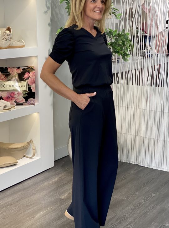 Lady Day Travelstof Millie Broek zwart
