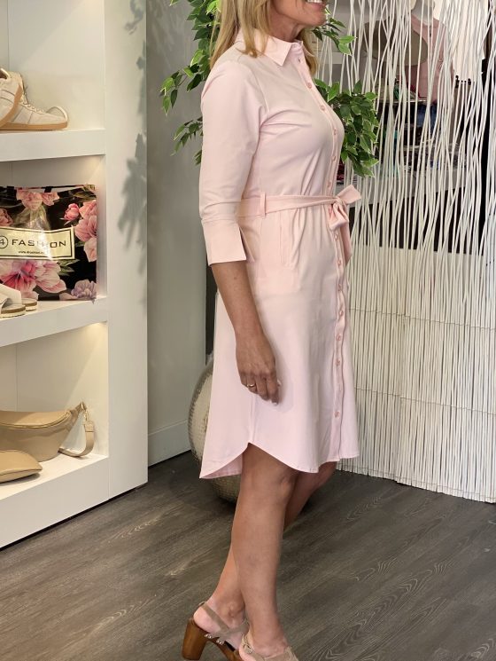 Mi Piace Travelstof Jurk peachskin 202092