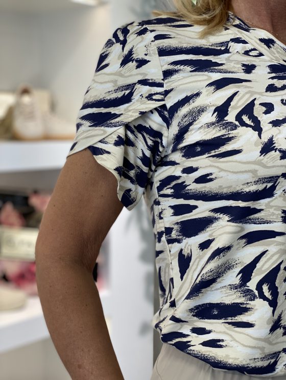 Zoso Dora Top navy sand - Afbeelding 3