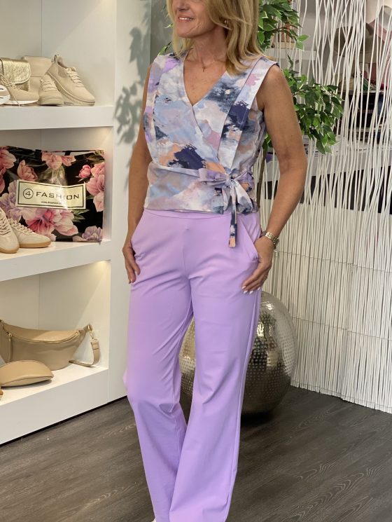 Mi piace Travelbroek Loose Fit lilac 202089 - Afbeelding 4