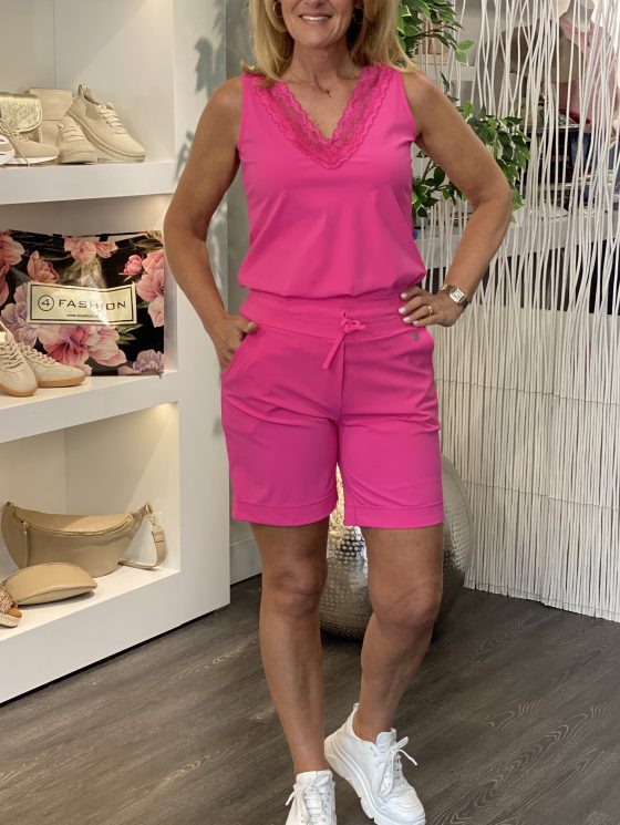 Triple Nine Travelstof Korte Broek 2503 fuchsia - Afbeelding 2