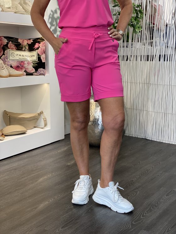 Triple Nine Travelstof Korte Broek 2503 fuchsia - Afbeelding 4