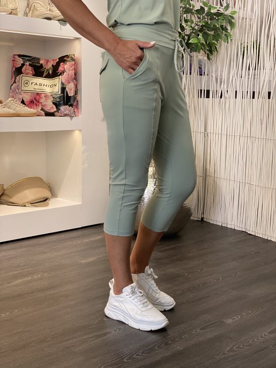 Mi Piace Travelbroek Capri lilypad green 202082 - Afbeelding 3