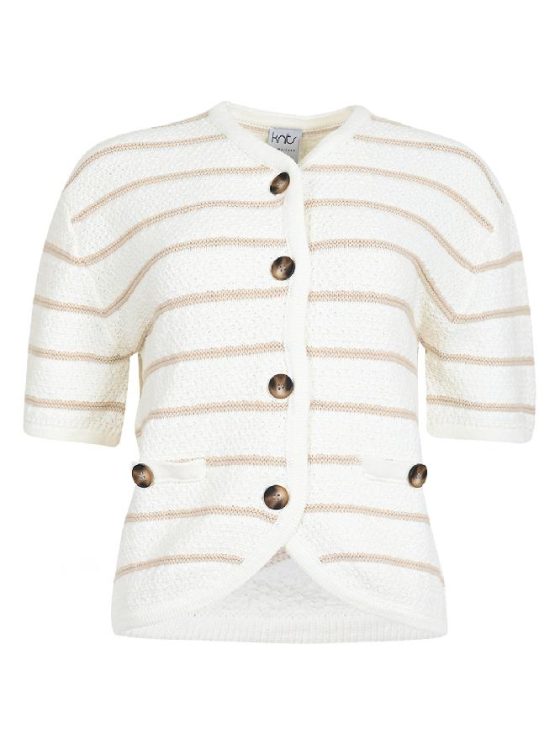 Maicazz Nilla Vest off white light sand - Afbeelding 4