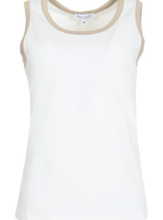 Maicazz Ballet Top offwhite gold