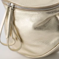 Romsa Crossbody Tas echt leer goud - Afbeelding 4