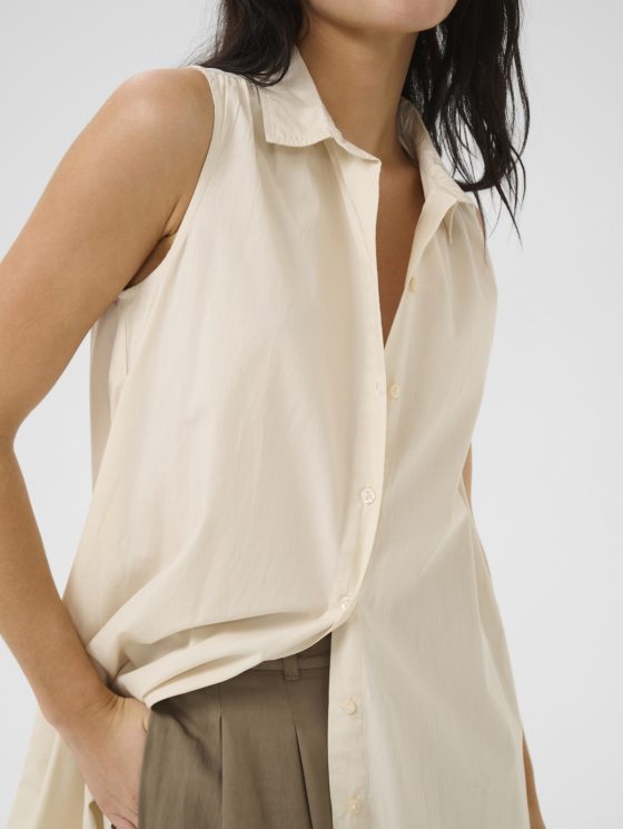 My Essential Wardrobe SunnaMW Doorknoopjurk almond milk - Afbeelding 4
