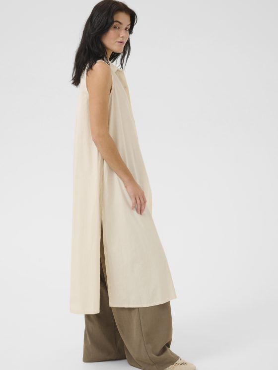 My Essential Wardrobe SunnaMW Doorknoopjurk almond milk - Afbeelding 2
