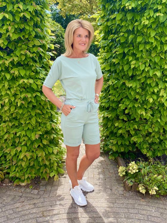 Mi Piace Travelstof Top Boothals 202427 lilypad - Afbeelding 2