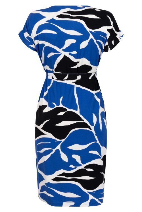 Zoso jurk claire cobalt zwart zand - Afbeelding 3