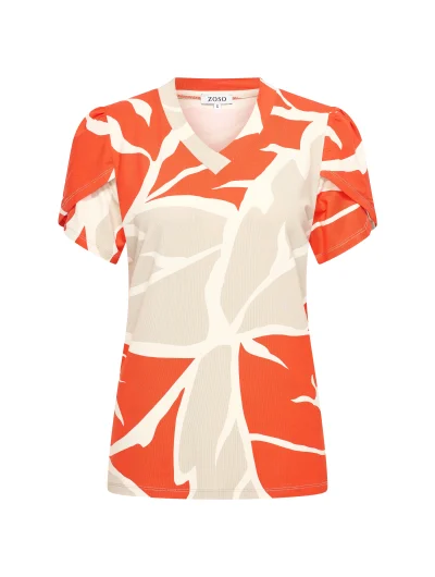 Zoso June Top orange sand