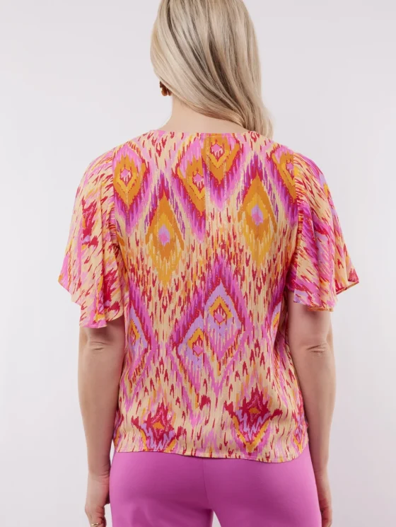 C&S Florence Top super pink/color mix - Afbeelding 4