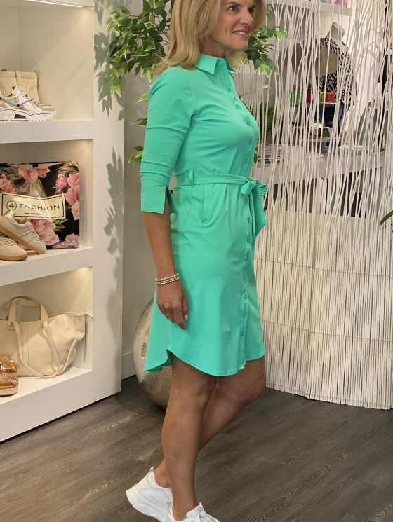 Mi Piace Travelstof Jurk mint leaf 202092 - Afbeelding 3