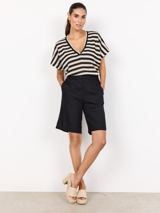 SoyaConcept Rozalia 3B Korte Broek zwart - Afbeelding 2