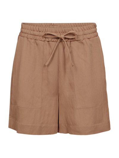 Freequent Linnen Lava Short Korte Broek burro