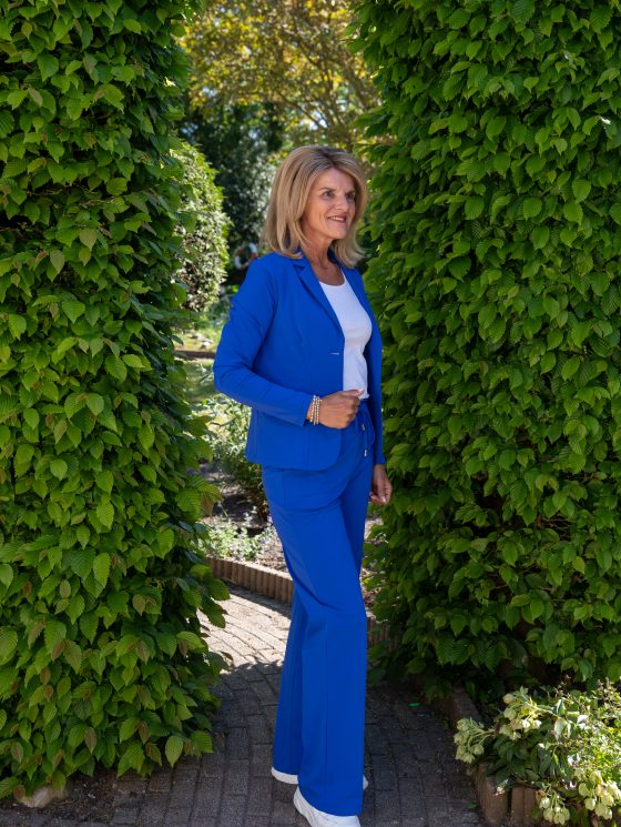 Mi Piace Travelbroek recht model cobalt blauw 202089 - Afbeelding 6