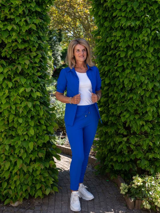 Mi Piace Travelstof Broek cobalt blauw 202016 - Afbeelding 6