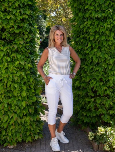 Mi Piace Travelbroek Capri wit 202082