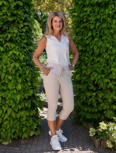 Mi Piace Travelbroek Capri beige 202082