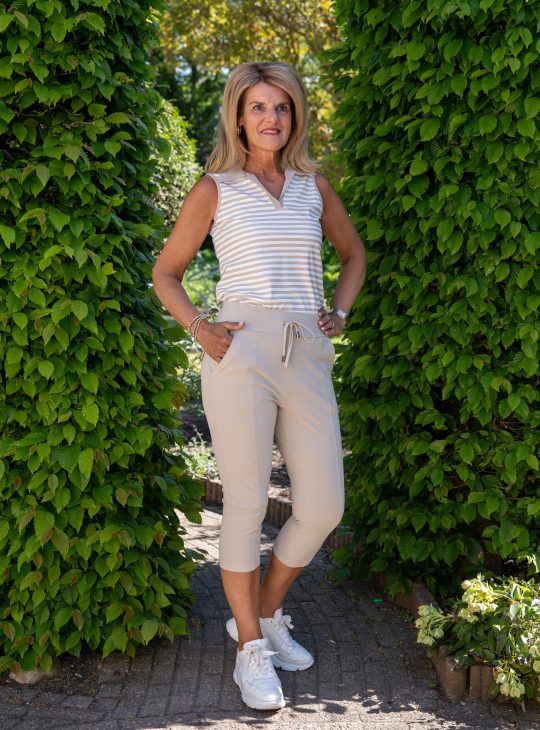 Mi Piace Travelbroek Capri beige 202082