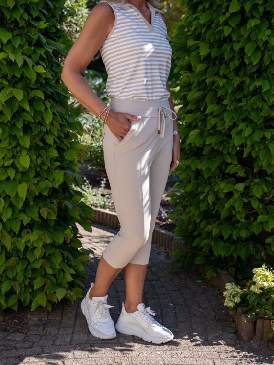 Mi Piace Travelbroek Capri beige 202082 - Afbeelding 4