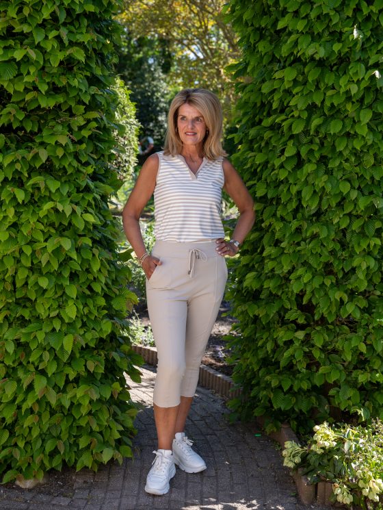 Mi Piace Travelbroek Capri beige 202082 - Afbeelding 2