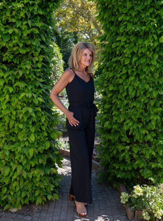 Lady Day Travelstof Janna Jumpsuit zwart