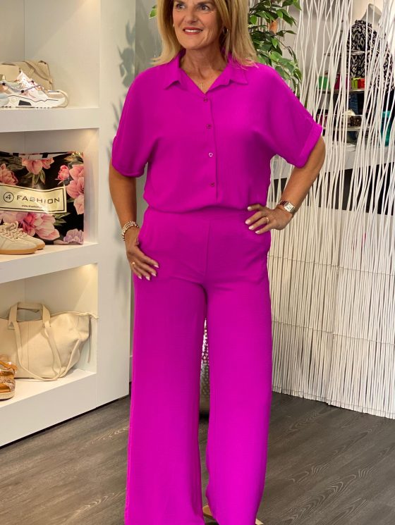 Azzurro Blouse 3700 fuchsia - Afbeelding 2
