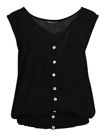 Maicazz Nelvanie Blouse zwart
