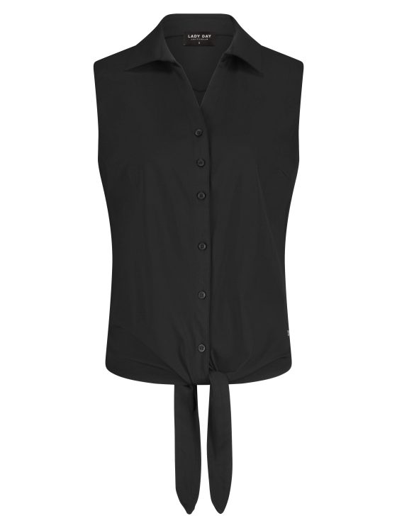 Lady Day Travelstof Bibi Blouse zwart - Afbeelding 2