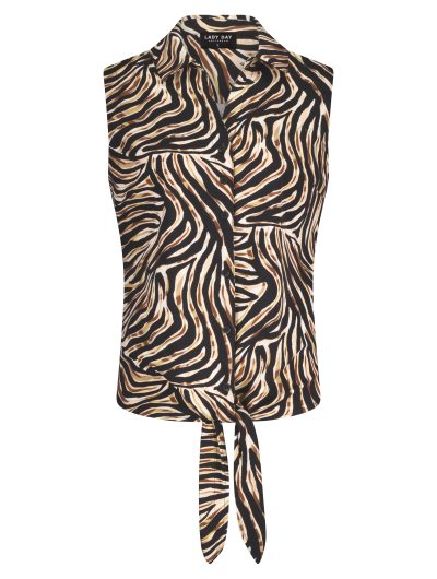 Lady Day Travelstof Bibi Blouse tirza print