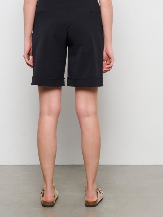 Co Woman Philis Travelstof Korte Broek zwart - Afbeelding 3