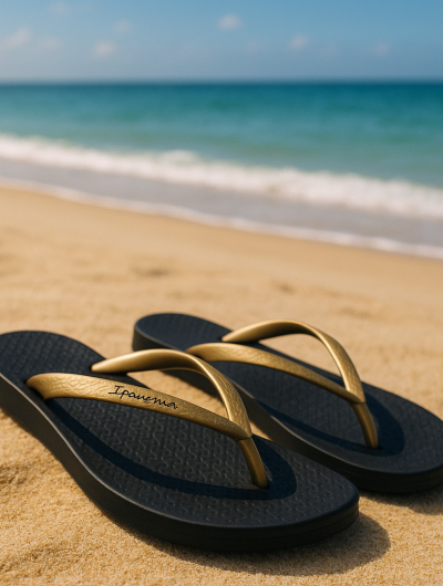 Ipanema Anatomic Tan Colors black gold