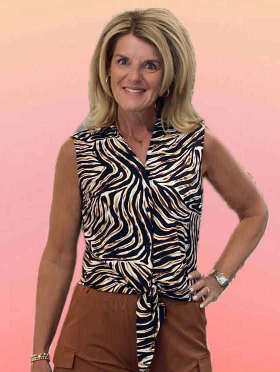 Lady Day Travelstof Bibi Blouse tirza print - Afbeelding 5