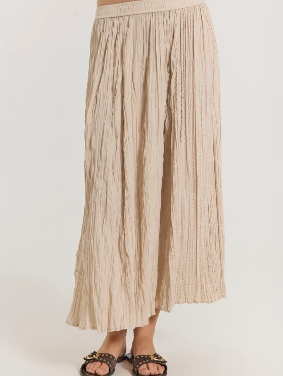 Freequent Nello Lange Rok moonbeam - Afbeelding 5