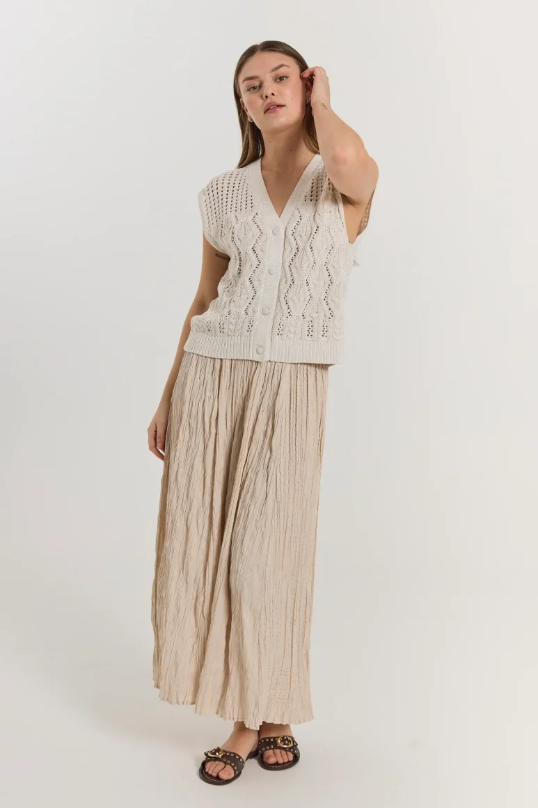 Freequent Nello Lange Rok moonbeam - Afbeelding 7