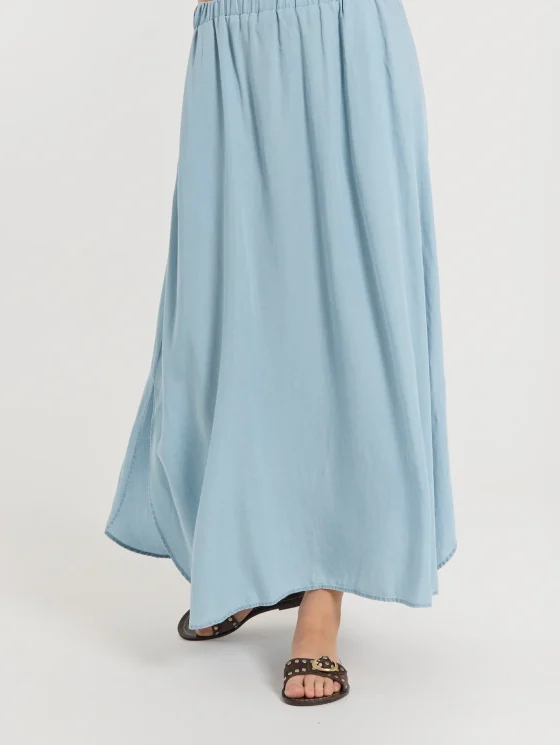 Freequent Carly Rok light blue denim - Afbeelding 3