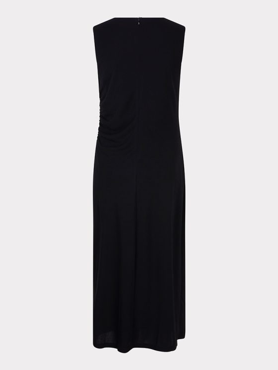 Esqualo Mouwloze Jurk zwart HS25.28212 - Afbeelding 9