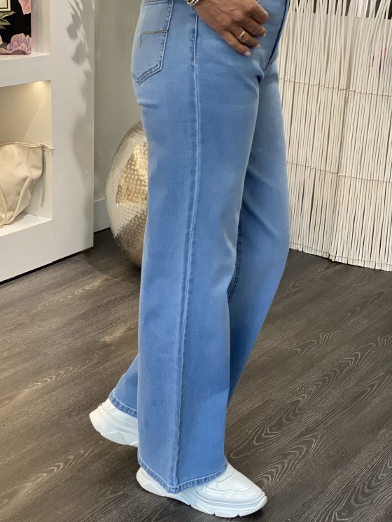 DNM Pure Jeans Cooper L34 mid blue - Afbeelding 3