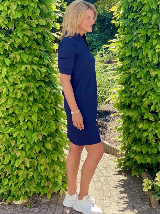 Mi Piace Travelstof Jurk donkerblauw 202605 - Afbeelding 3