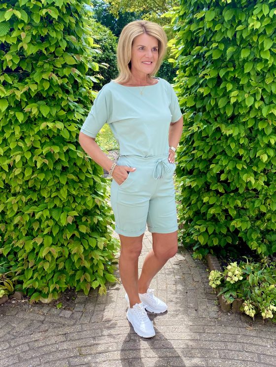 Mi Piace Travelstof Top Boothals 202427 lilypad - Afbeelding 3