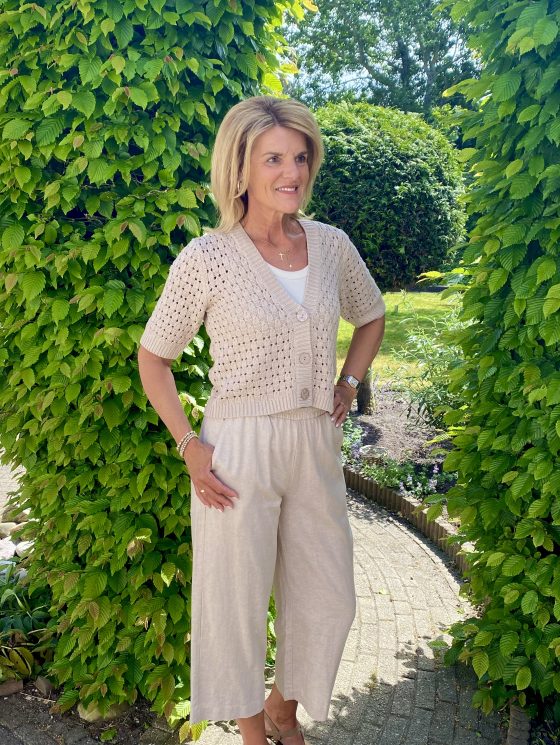 Freequent Flotta Vest taupe - Afbeelding 2