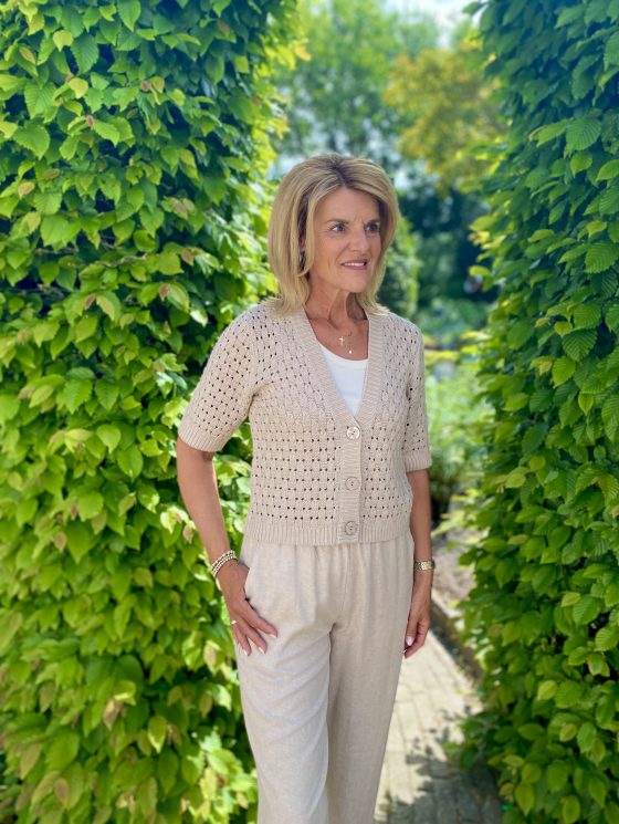 Freequent Flotta Vest taupe - Afbeelding 3