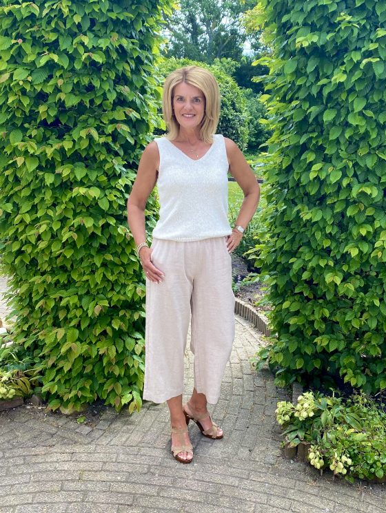 Freequent Grscaliva Top moonbeam - Afbeelding 2