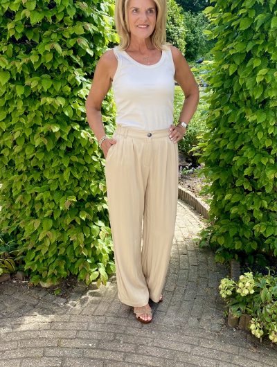 SoyaConcept Paige 2C Broek zand