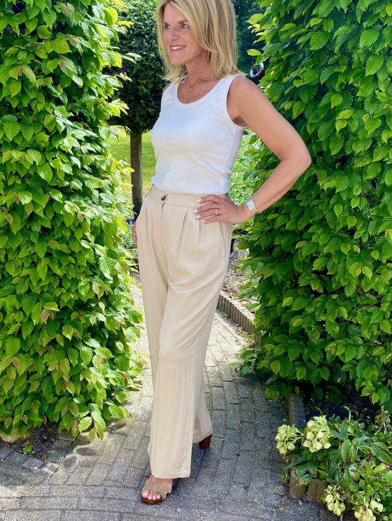 SoyaConcept Paige 2C Broek zand - Afbeelding 4