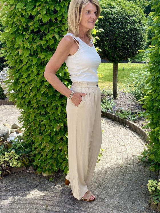 SoyaConcept Paige 2C Broek zand - Afbeelding 3