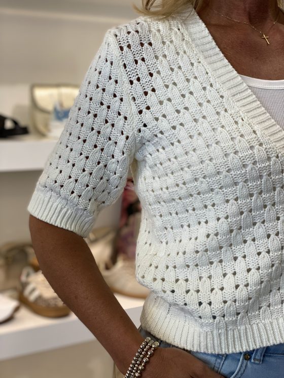 Freequent Flotta Vest offwhite - Afbeelding 3